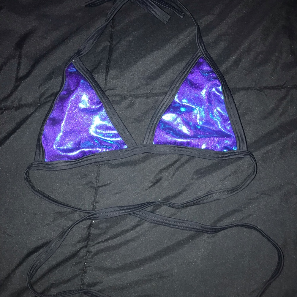 Blue/Purple Rave Bralette